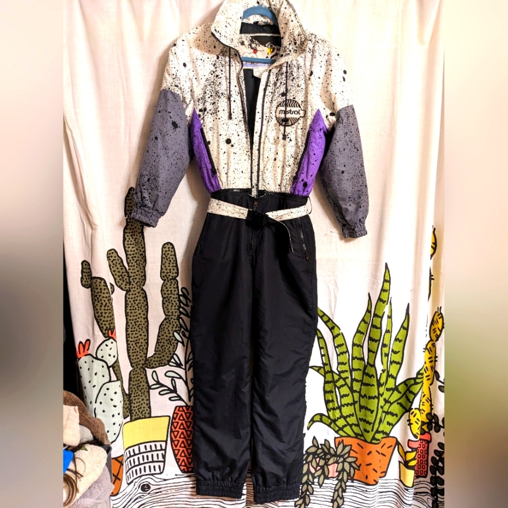 Vintage Mistral women's one piece snow suit